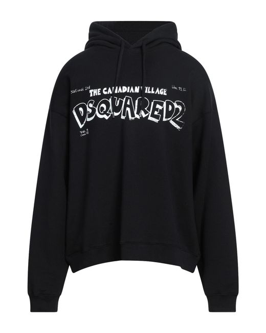 DSquared² Black Sweatshirt for men
