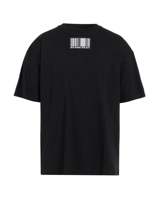 VTMNTS Black T-shirt for men