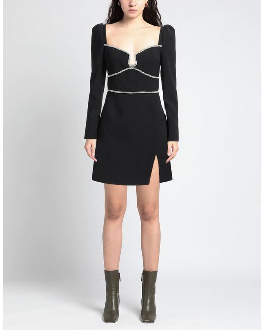 Self-Portrait Black Mini Dress