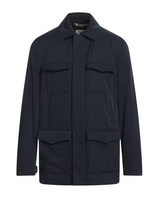 KIRED Blue Midnight Jacket Polyamide, Elastane for men