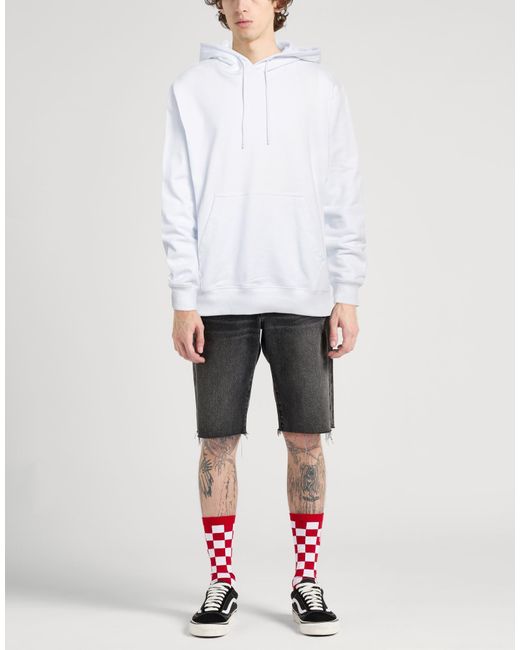 MSGM White Sweatshirt Cotton for men