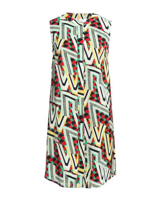 Anonyme Designers White Mini-Kleid