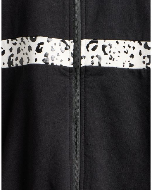 Freddy Black Tracksuit Cotton, Elastane