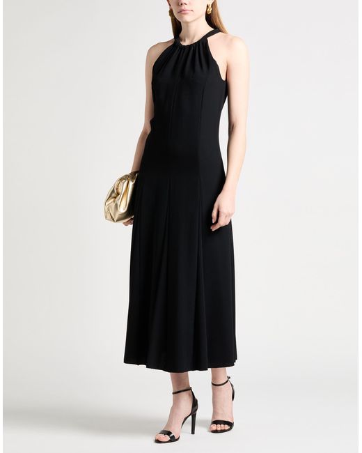 Dries Van Noten Black Maxi-Kleid