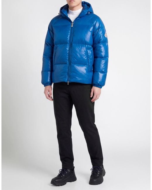 Pyrenex Blue Bright Puffer Recycled Polyamide for men