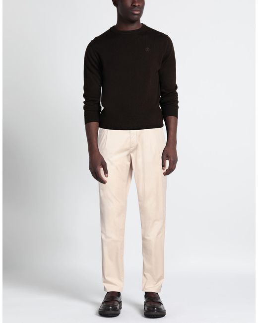 Yan Simmon Natural Pants Cotton, Lycra, Elastane for men