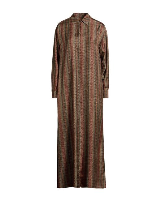 Momoní Brown Maxi Dress