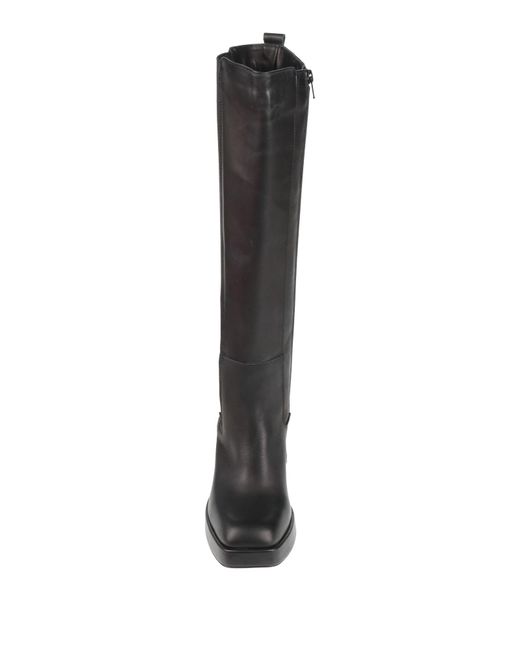 Ahilya Black Boot Calfskin
