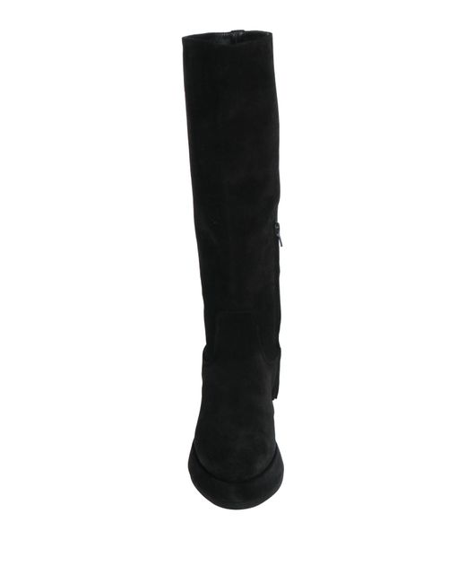 Paloma Barceló Black Boot Leather