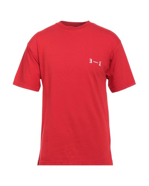 Artica Arbox Red T-Shirt Cotton, Elastane for men