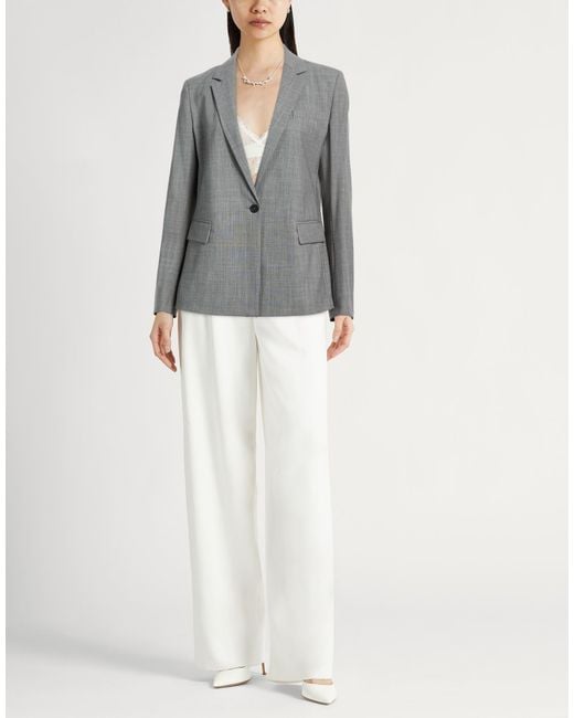 Fabiana Filippi Gray Blazer