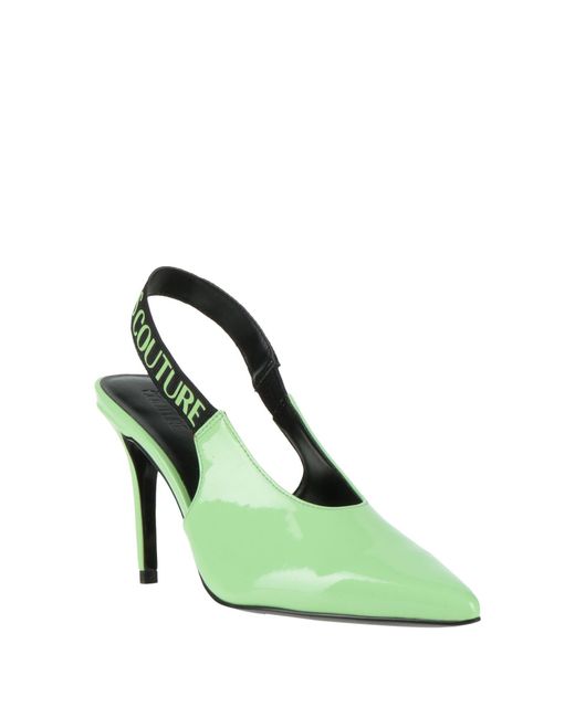 Versace Jeans Couture Green Pumps