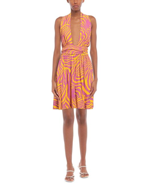 VANESSA SCOTT Orange Mini Dress