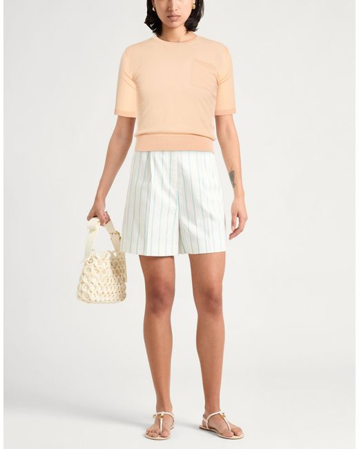 Roberto Collina Natural Apricot Sweater Merino Wool