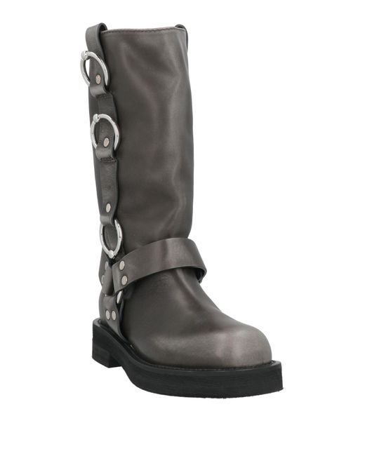3Juin Black Boot Leather