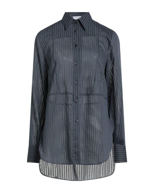 Brunello Cucinelli Blue Shirts