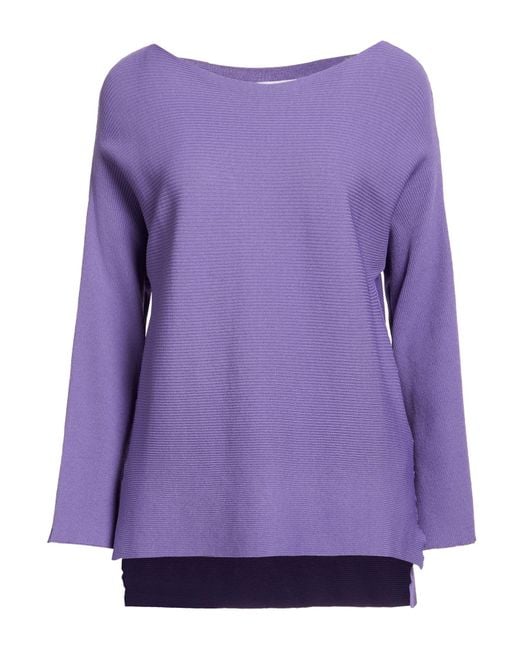 Liviana Conti Purple Sweaters