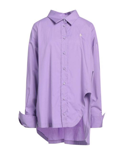 The Attico Purple Shirt