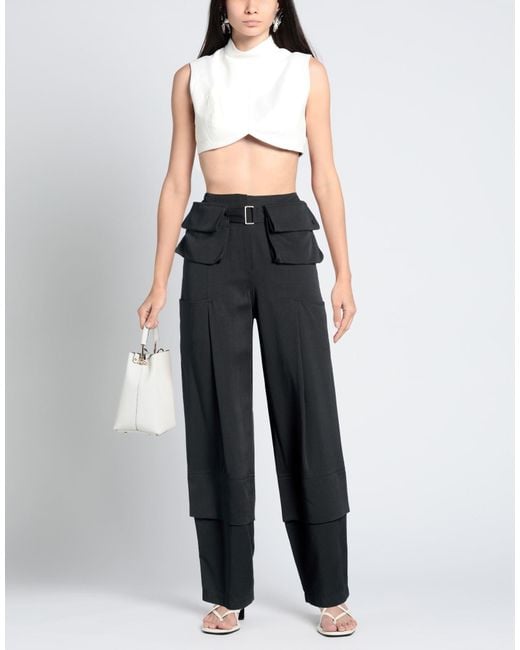 Low Classic Black Pants