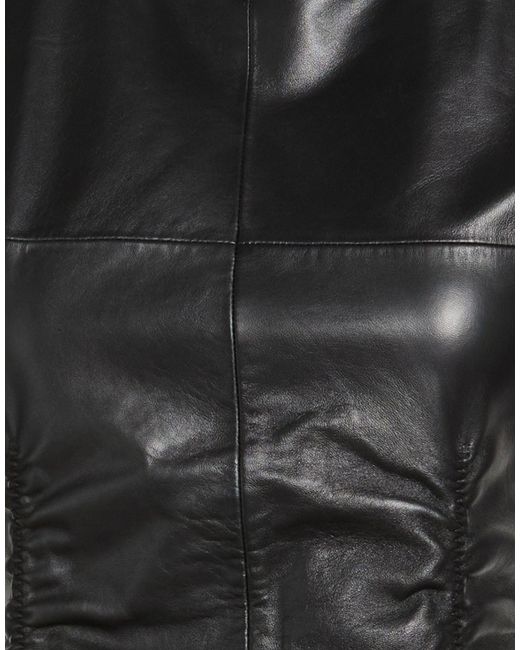 Sportmax Women's Black Mini Dress Lambskin - www.disolcolor.com Sportmax Women's Black Mini Dress Lambskin - www.disolcolor.com