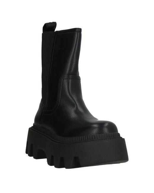 Buffalo Black Ankle Boots