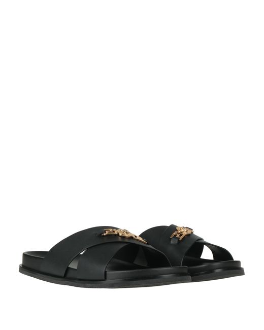 Versace Black Sandals for men