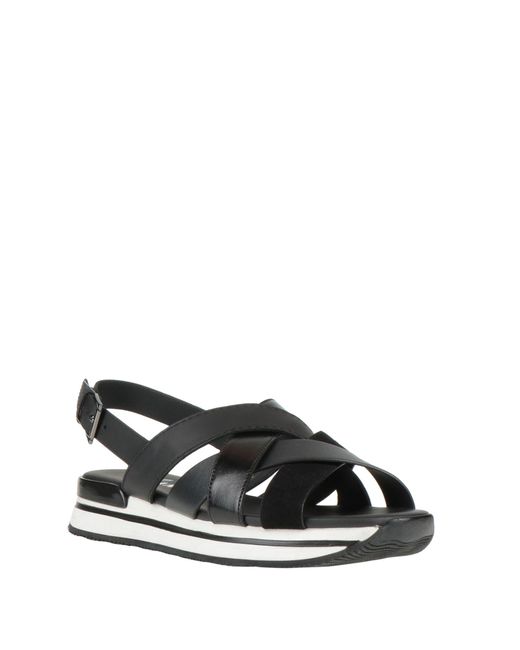 Hogan Black Sandale