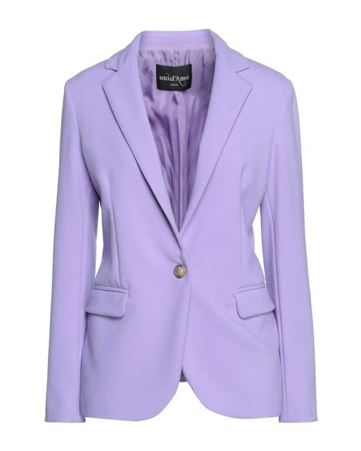 Ottod'Ame Purple Blazer
