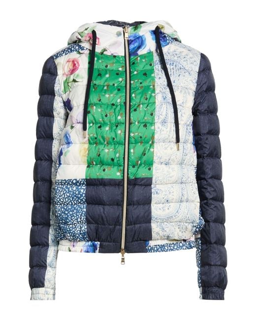 Herno Green Ivory Puffer Polyester