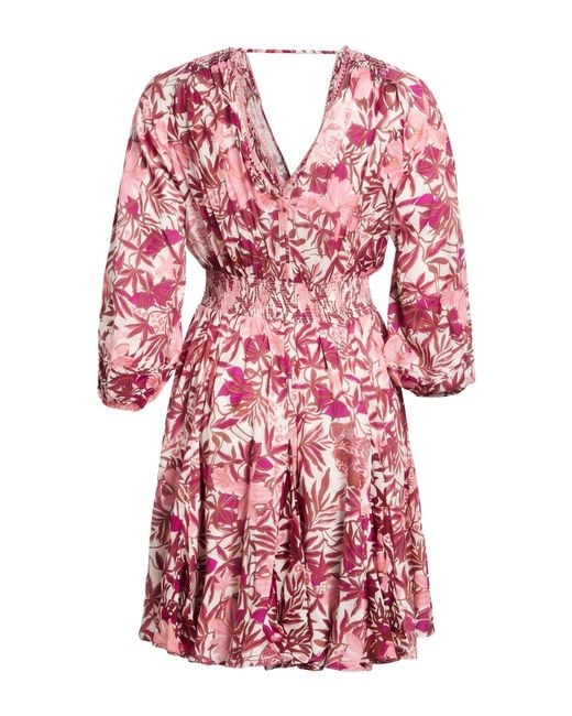 Poupette Pink Mini Dress Viscose