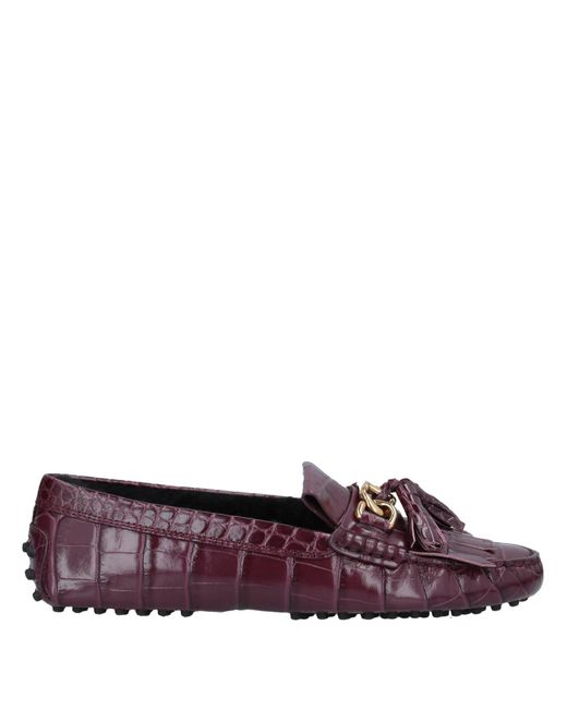 Tod's Purple Loafer