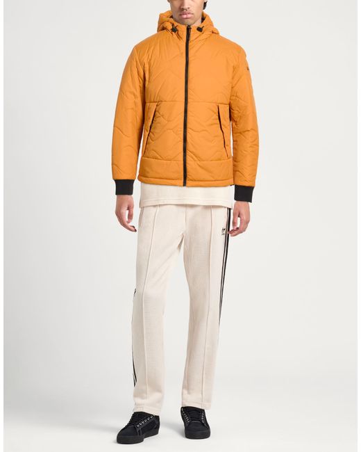 Napapijri Orange Jacket Polyamide for men