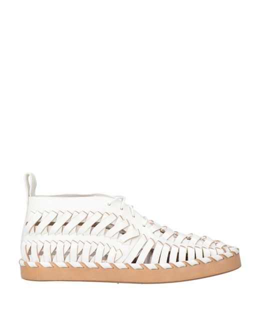 Jil Sander Natural Ankle Boots