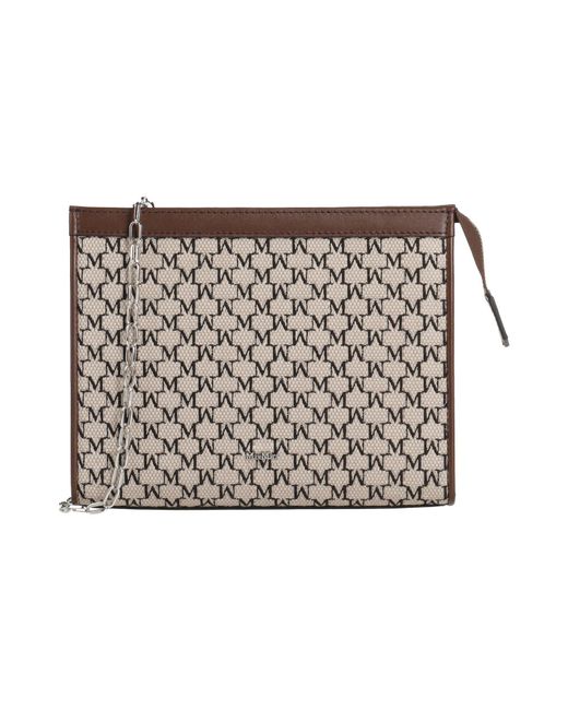 Max Mara White Cross-Body Bag Cotton, Calfskin