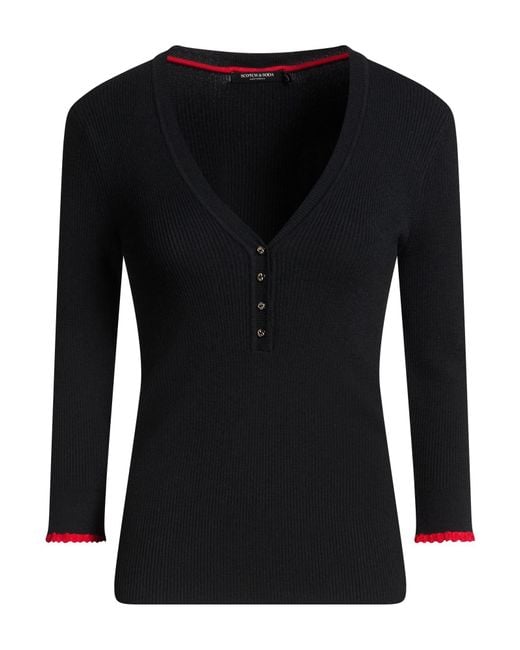 Maison Scotch Black Jumper