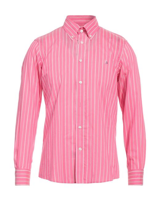 Camicia di Harmont & Blaine in Pink da Uomo