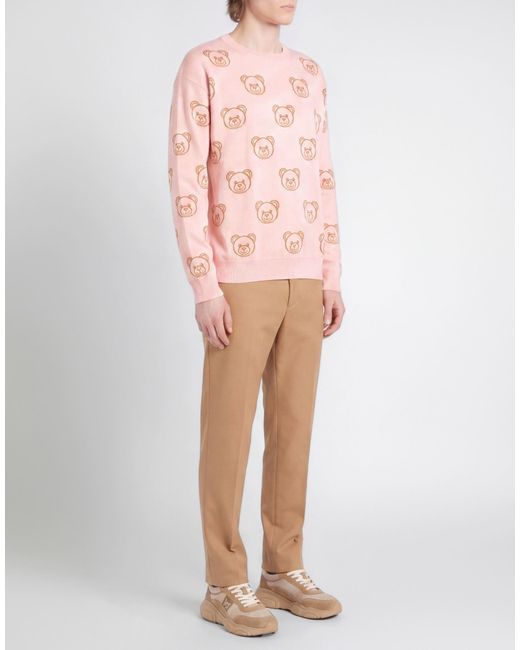 Moschino Pullover in Pink für Herren