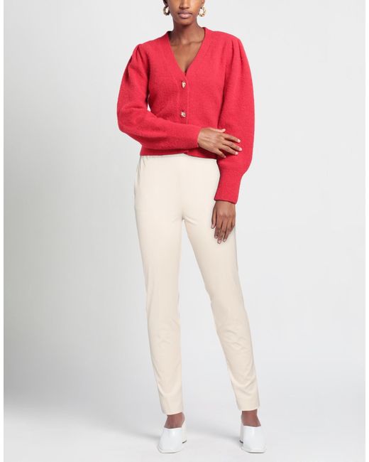 Marella Natural Pants Viscose, Polyamide, Elastane