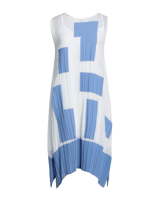 Pierantonio Gaspari Blue Midi Dress