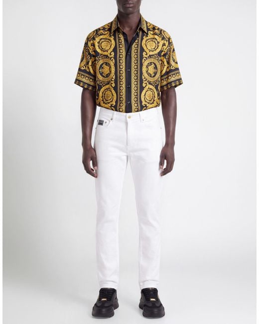 Versace Jeans Couture White Jeans for men