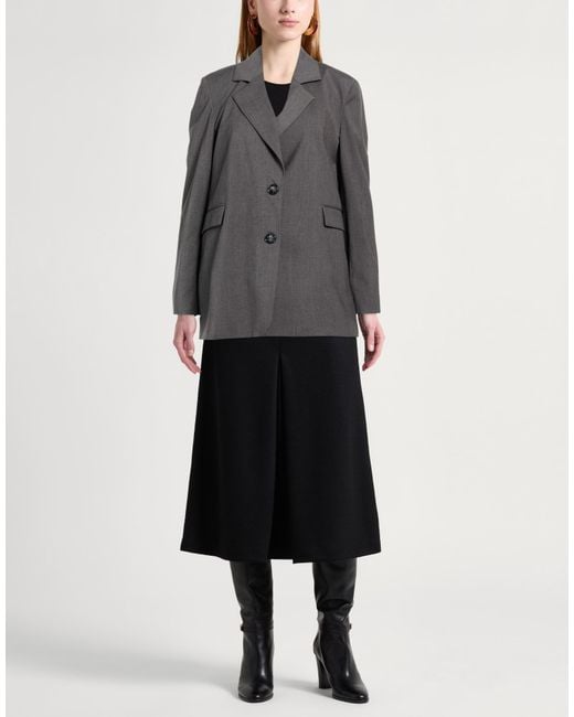 Manila Grace Gray Blazer