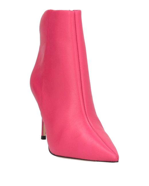 Carrano Pink Ankle Boots