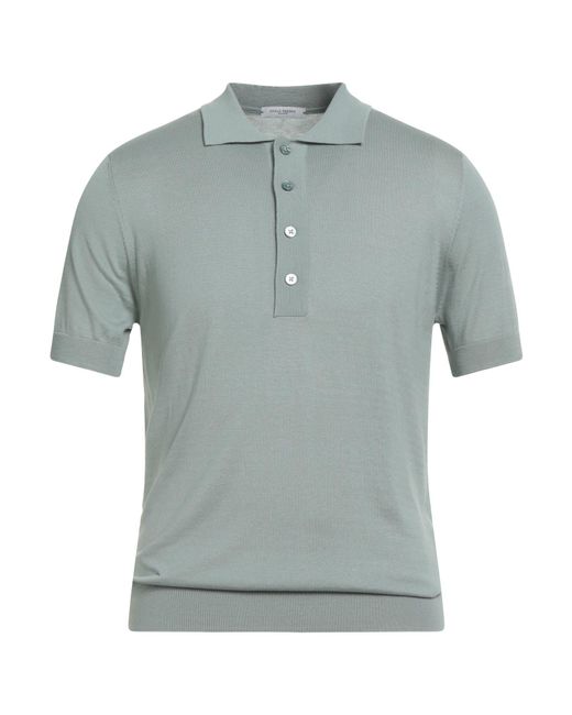 Paolo Pecora Blue Polo Shirts for men
