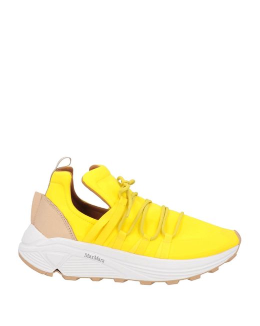 Max Mara Yellow Sneakers