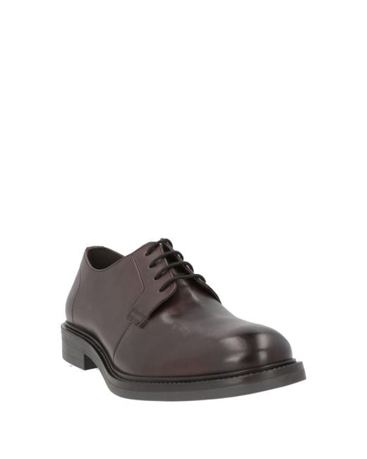 Roberto Botticelli Brown Lace-Up Shoes for men