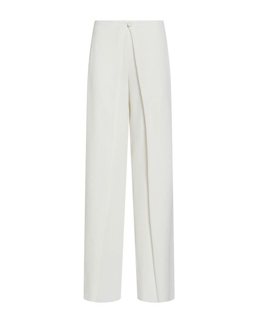 Emporio Armani White Trouser