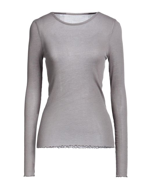 Majestic Filatures Gray T-Shirt Micro Modal, Cashmere