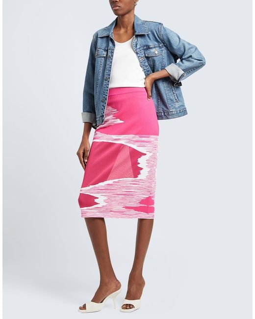 Missoni Pink Midi Skirt