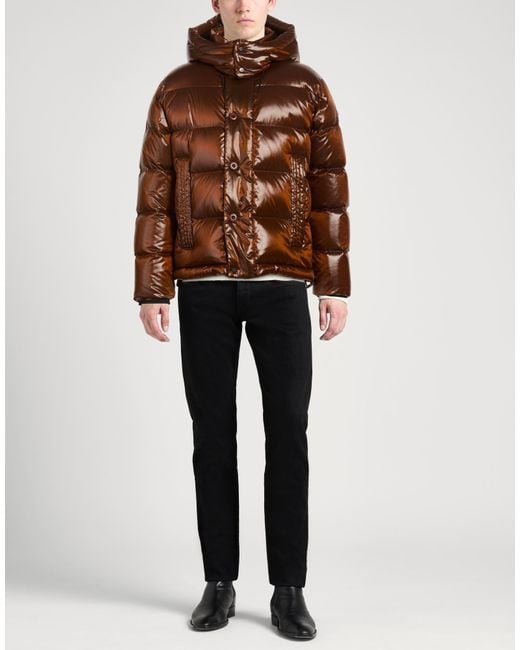 Peuterey Brown Puffer Polyamide for men