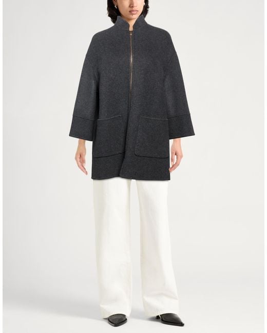 Agnona Gray Coat